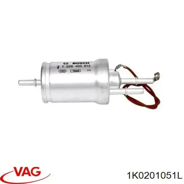 Фільтр тонкого очищення палива VAG 1K0201051L ціна, від 19.94 USD