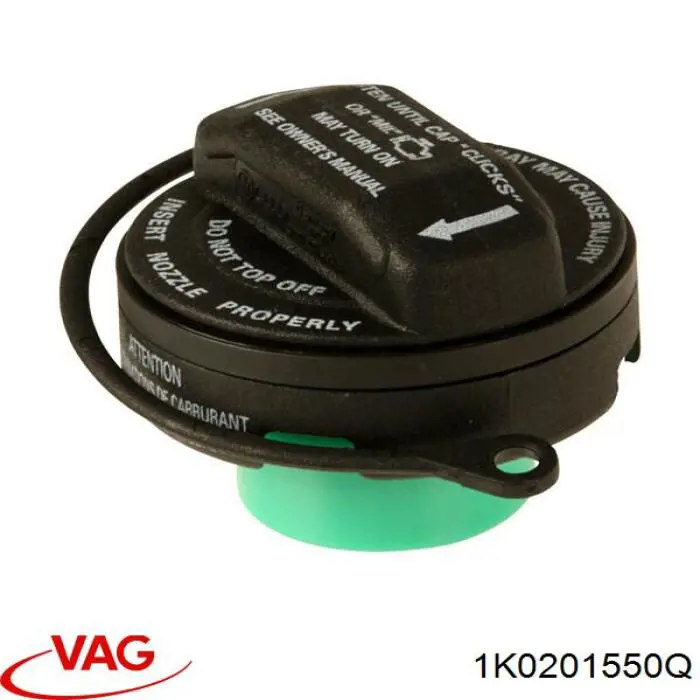 Пробка паливного бака VAG 1K0201550Q ціна, від 67.93 USD
