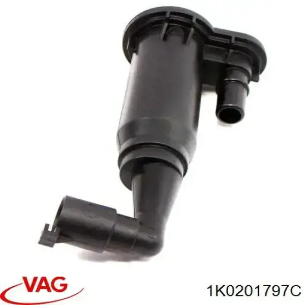 Адсорбер парів палива VAG 1K0201797C ціна, від 22.57 USD