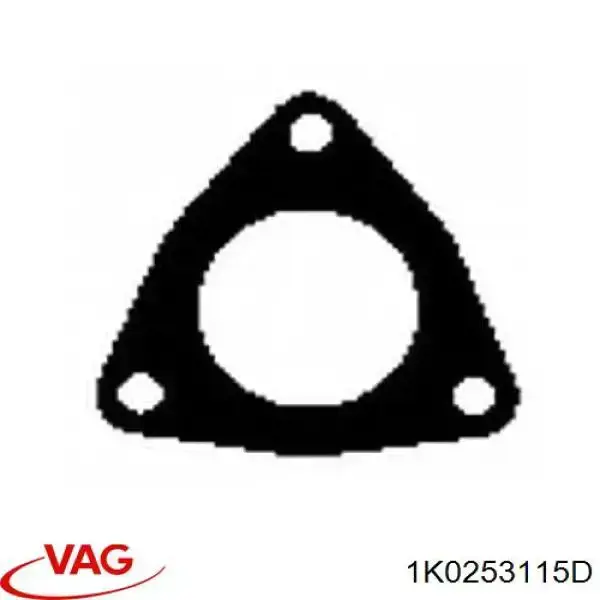 1K0253115D VAG прокладка прийомної труби глушника