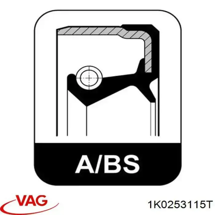 Прокладка прийомної труби глушника VAG 1K0253115T ціна, від 1.92 USD