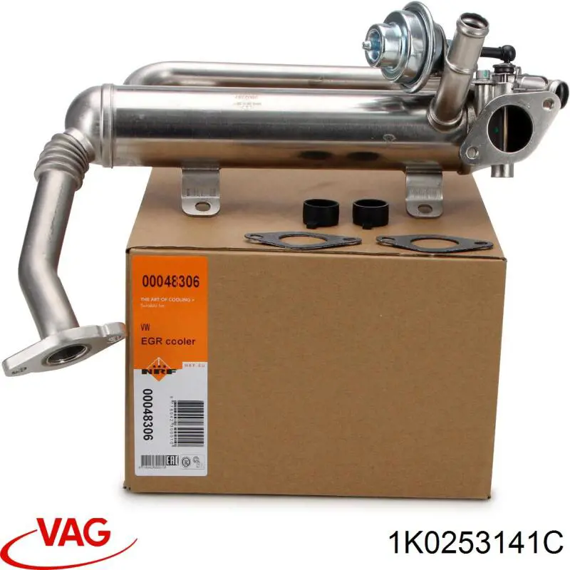 Купити 1K0253141C VAG Хомут кріплення глушника передній