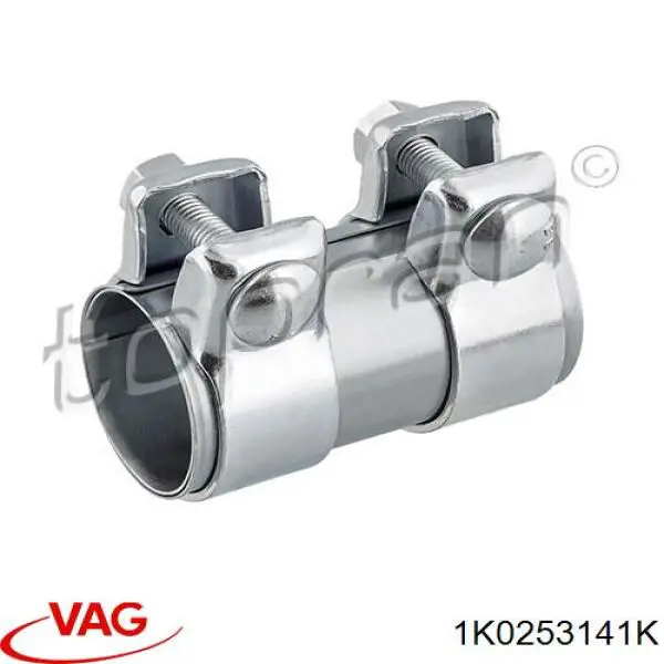 Кронштейн/хомут глушника, передній VAG 1K0253141K ціна, від 6.33 USD