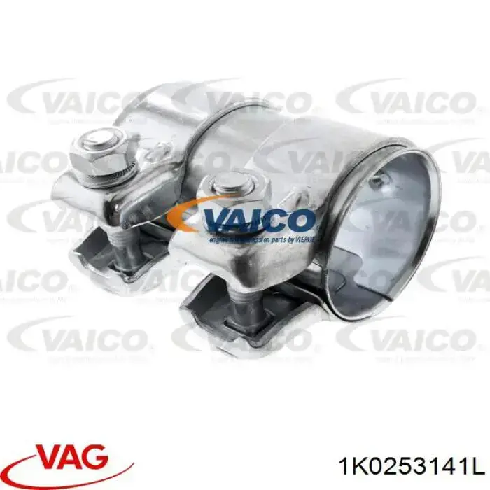 Кронштейн/хомут глушника, передній VAG 1K0253141L