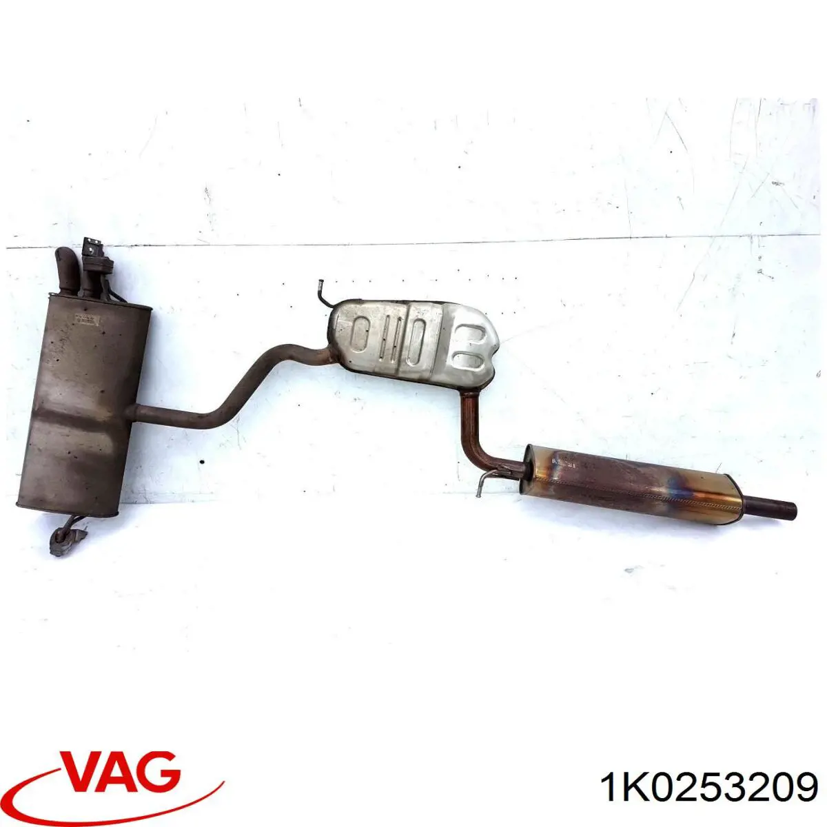 Глушник VAG 1K0253209 ціна, від 42.03 USD