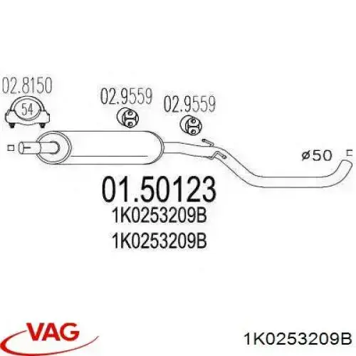  1K0253209B VAG