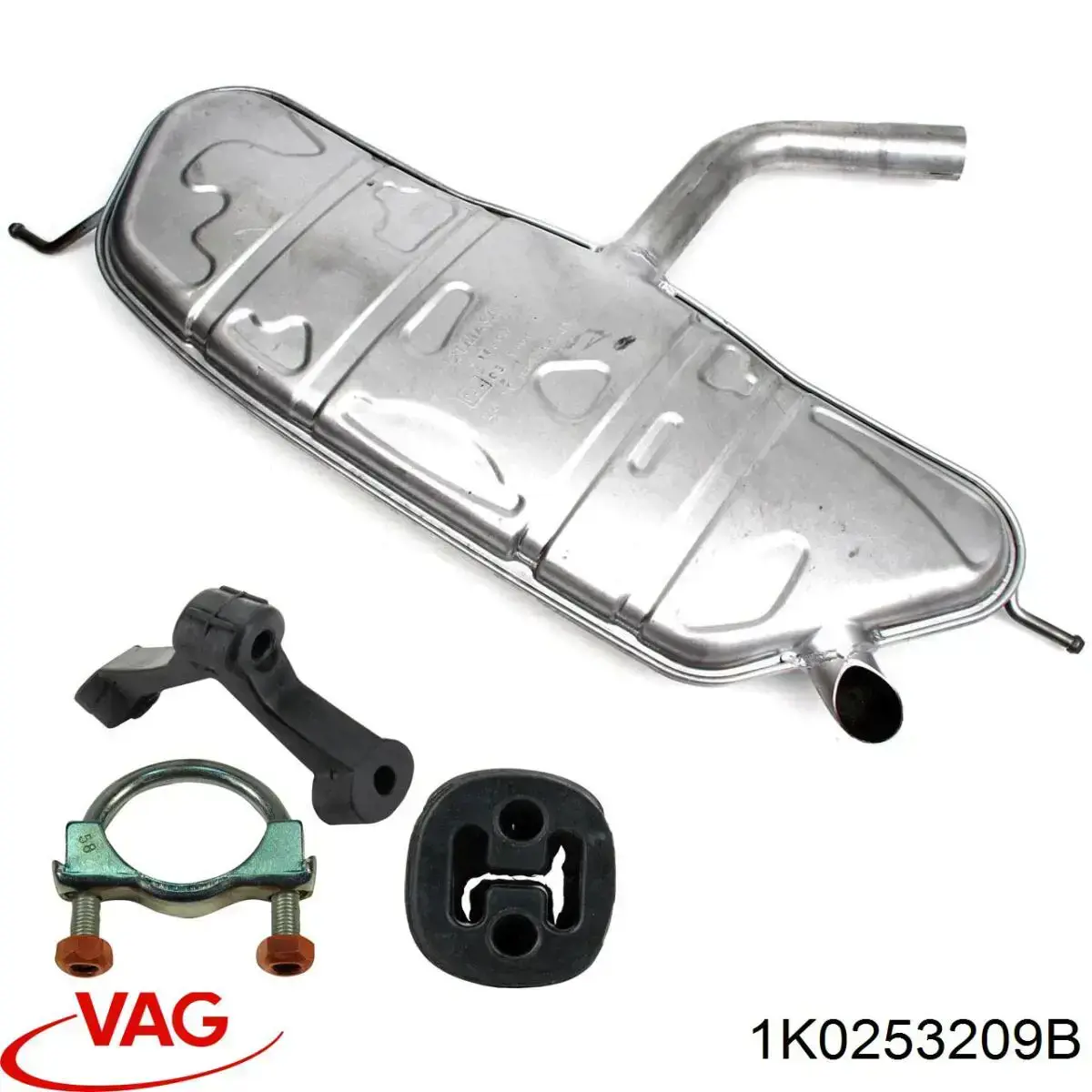 1K0253209D VAG Середній глушник