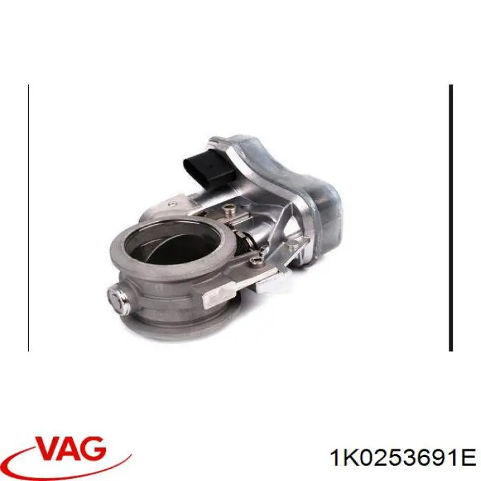 Заслінка вихлопної системи 1K0253691F VAG