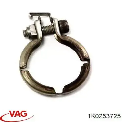 1K0253725 VAG Кріплення глушника переднє