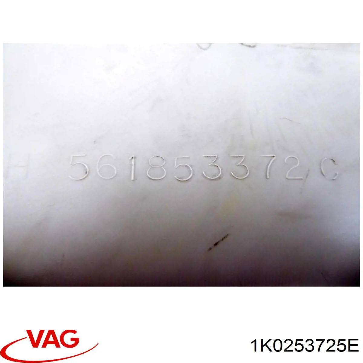 Кронштейн/хомут глушника, передній 1K0253725E VAG