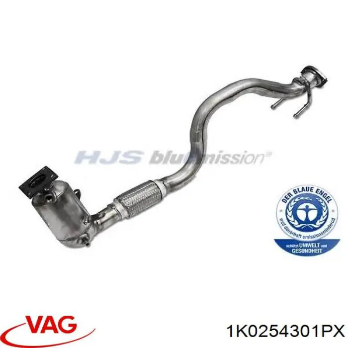 1K0254301PX VAG Каталітичний нейтралізатор відпрацьованих газів