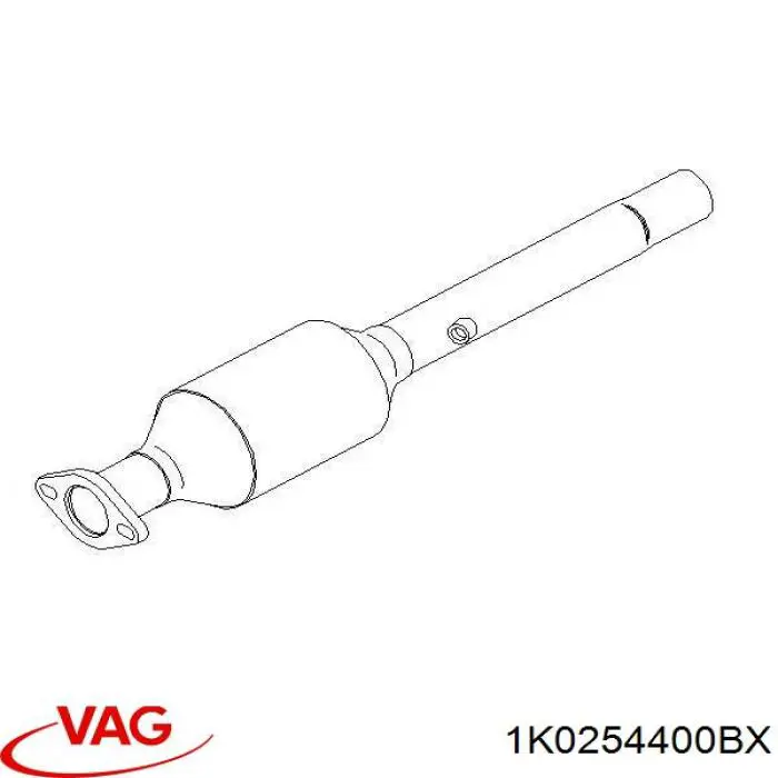 Купити 1K0254400BX VAG Перетворювач відпрацьованих газів