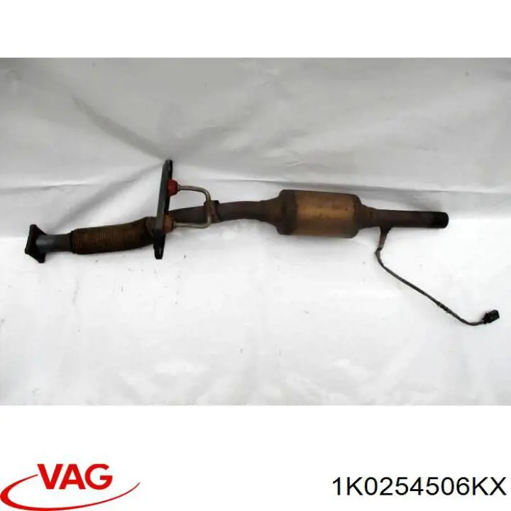 Конвертор-каталізатор (каталітичний нейтралізатор) VAG 1K0254506KX ціна, від  