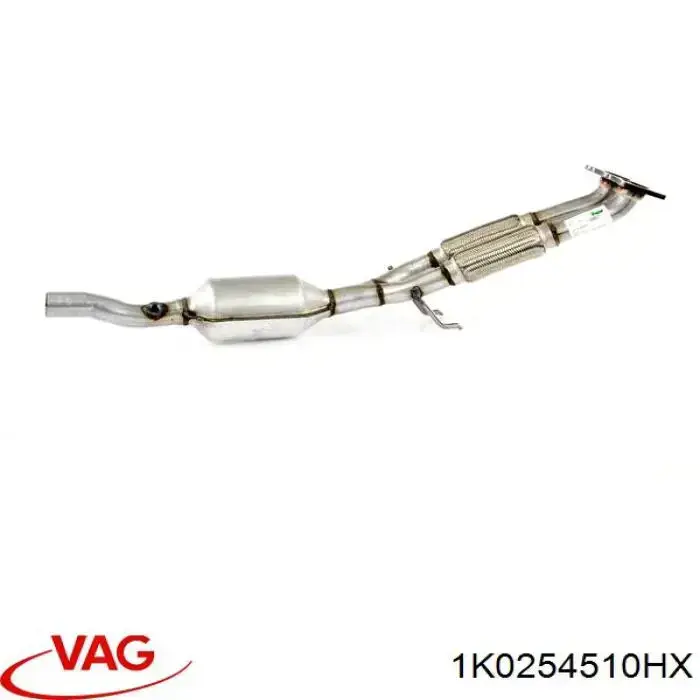 1K0254500B VAG Глушник передній