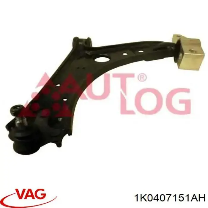 Важіль передній лівий VAG 1K0407151AH ціна, від 35.55 USD