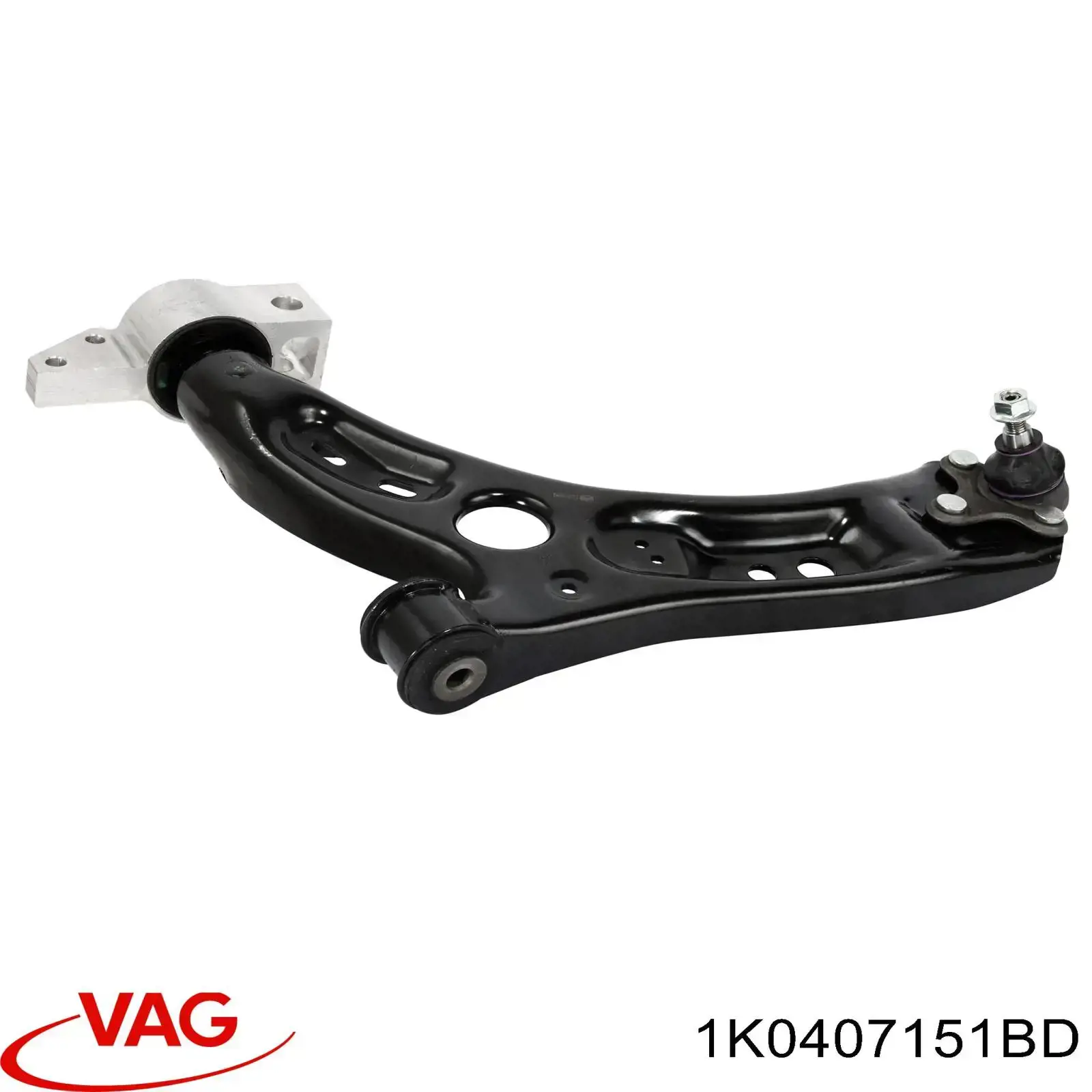 Важіль передній лівий VAG 1K0407151BD ціна, від 59.75 USD