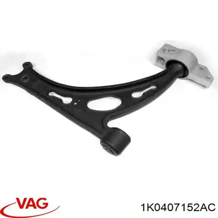 Правий важіль передній нижній підвіски VAG 1K0407152AC