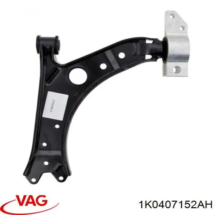 Правий важіль передній нижній підвіски VAG 1K0407152AH