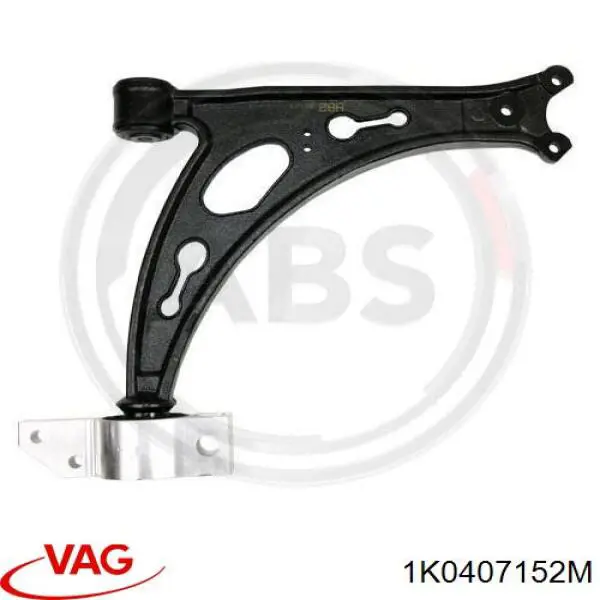 Важіль передньої підвіски нижній, правий VAG 1K0407152M ціна, від 28.22 USD
