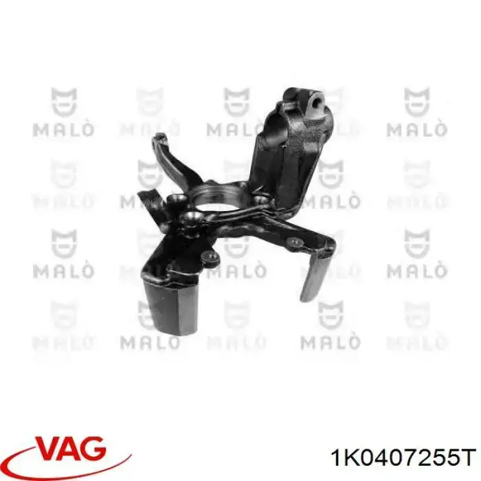 Купити 1K0407255T VAG Цапфа передня ліва