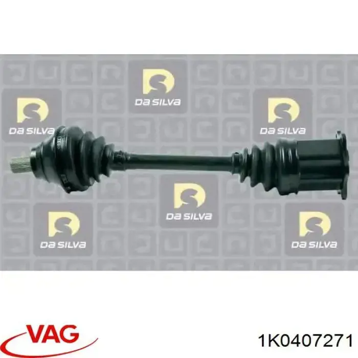 Ліва піввісь 1K0407271 VAG