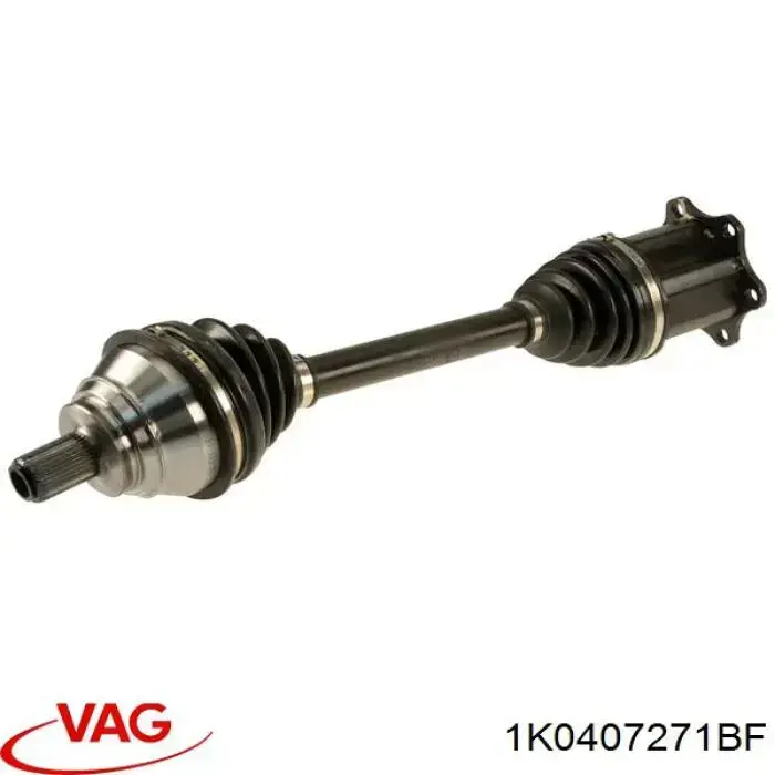 Привід передній лівий VAG 1K0407763NX ціна, від 102.87 USD