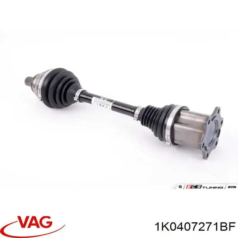 1K0407763DX VAG Привід лівий