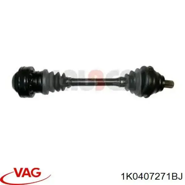 Ліва піввісь 1K0407271BJ VAG