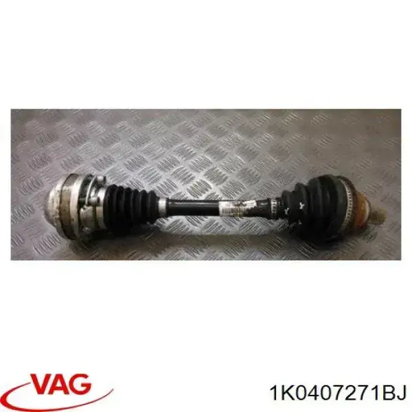 Ліва піввісь 1K0407271BJ VAG