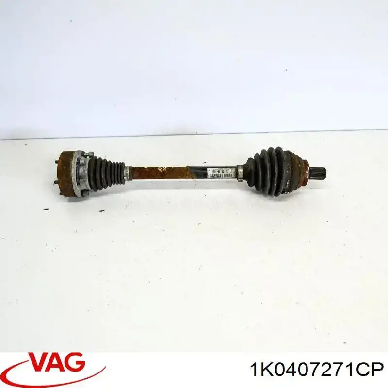 Привід передній лівий VAG 1K0407271CP ціна, від 42.33 USD