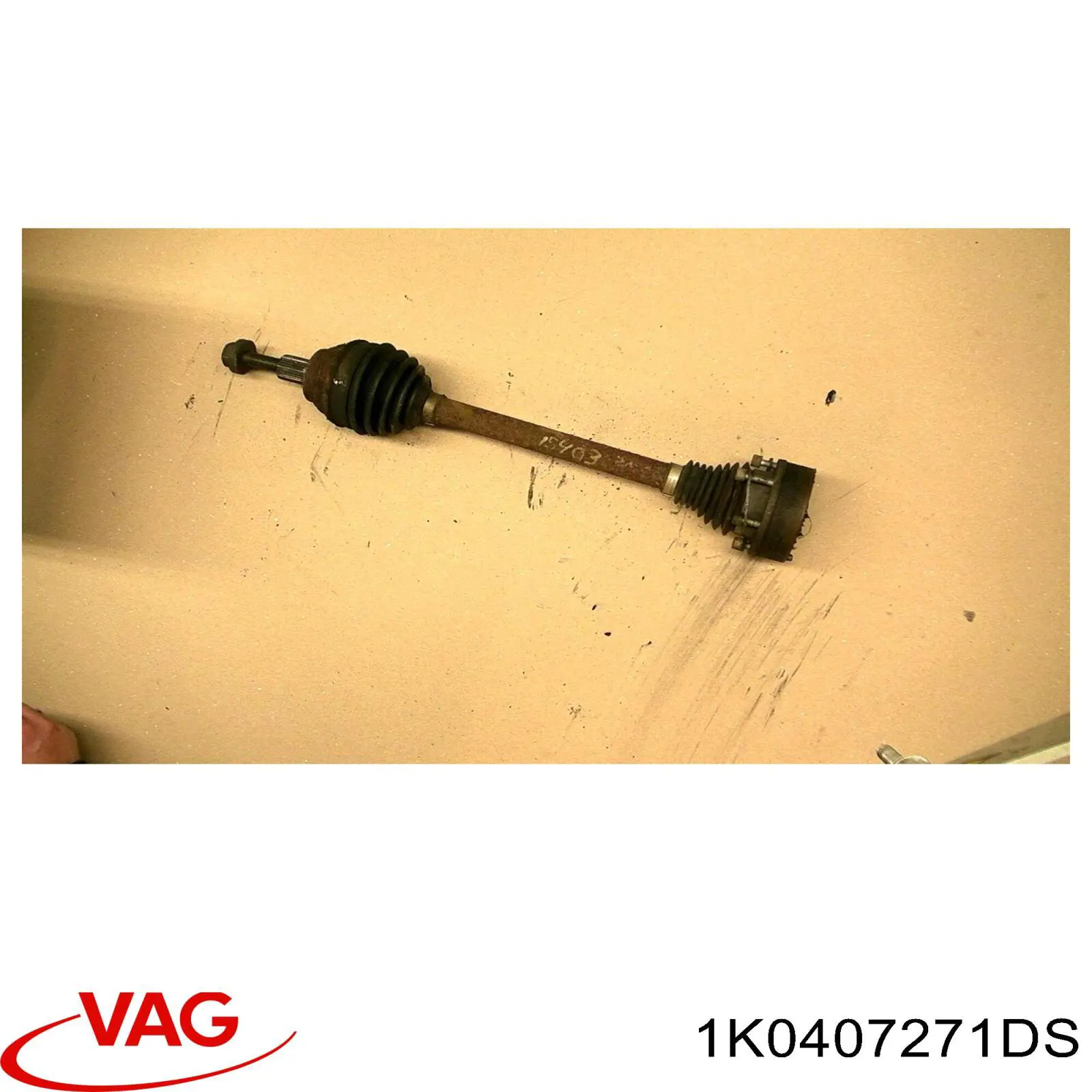 Привід передній лівий VAG 1K0407271DS ціна, від 103.70 USD