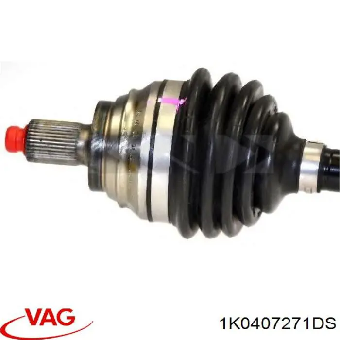Купити 1K0407271DS VAG Ліва піввісь
