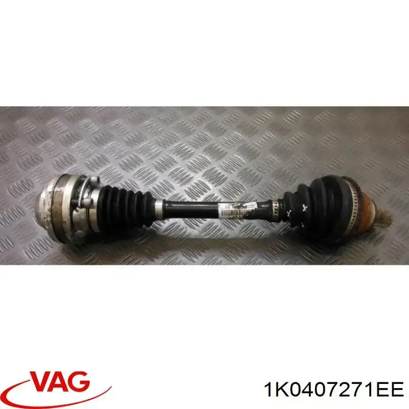 Привід передній лівий VAG 1K0407271EE ціна, від 31.67 USD