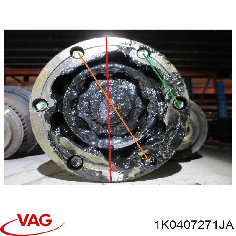 Піввісь передня ліва BGA DS7903L