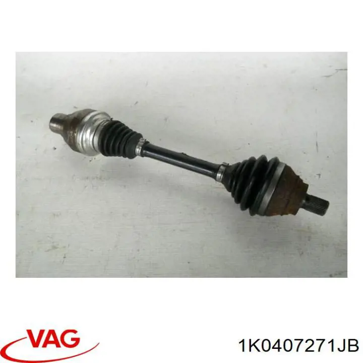 Привід передній лівий VAG 1K0407271JB ціна, від 114.55 USD