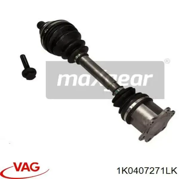 Купити 1K0407271LK VAG Ліва піввісь