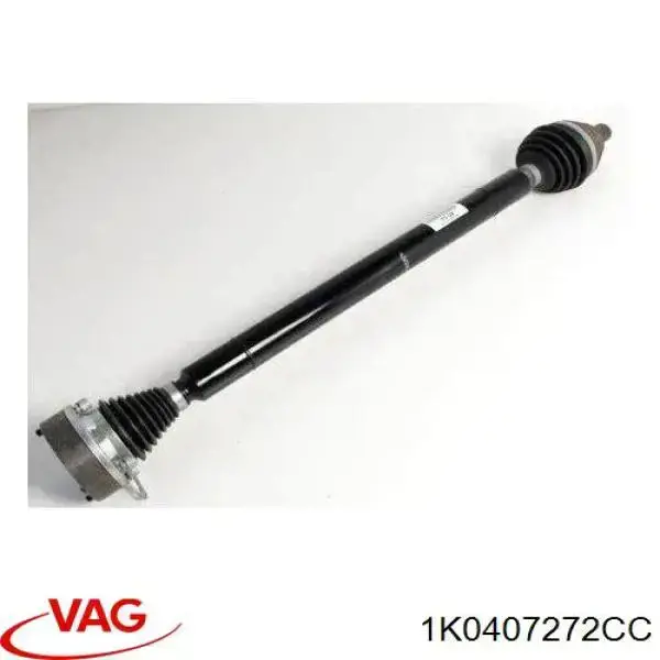 Купити 1K0407272CC VAG Піввісь права