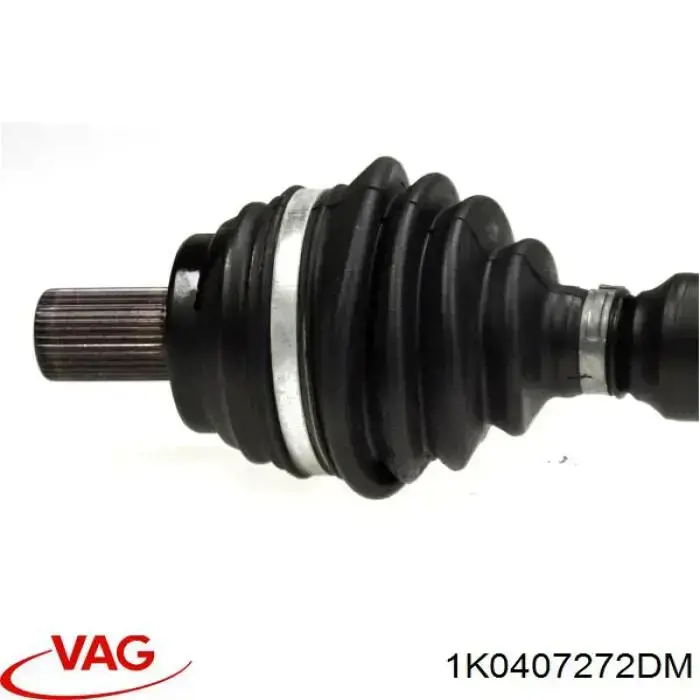 Піввісь передня, права VAG 1K0407272DM ціна, від 101.83 USD
