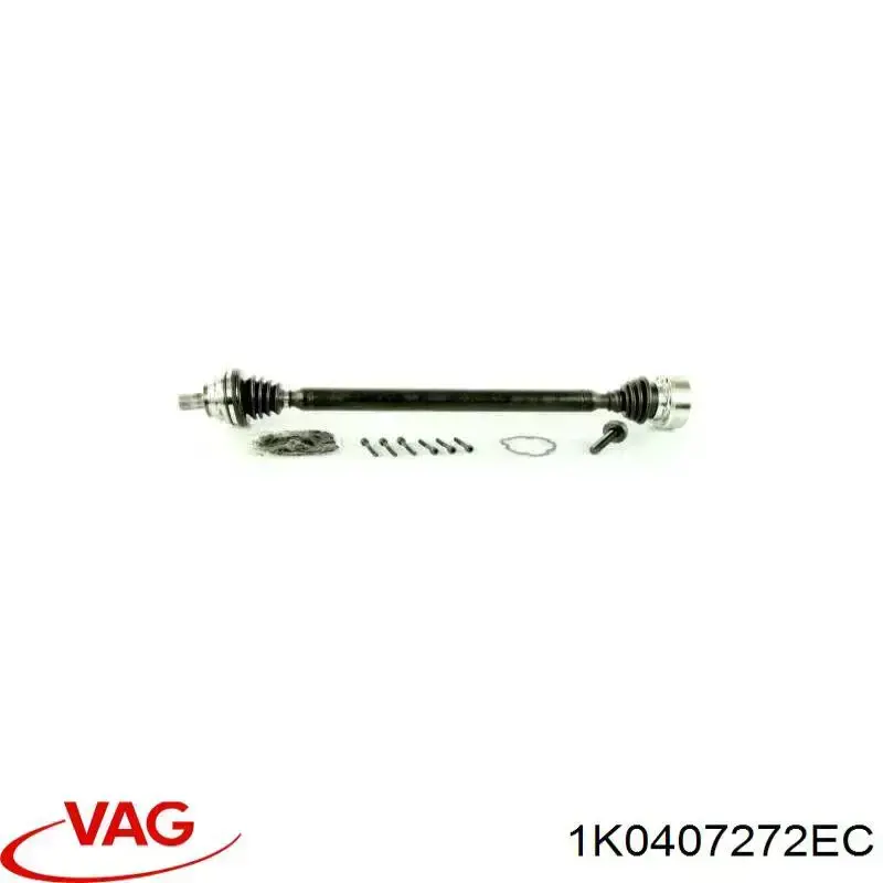 Купити 1K0407272EC VAG Піввісь права