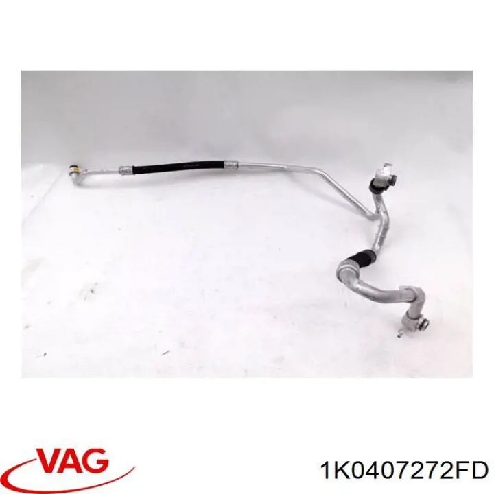 Піввісь права 1K0407272FD VAG