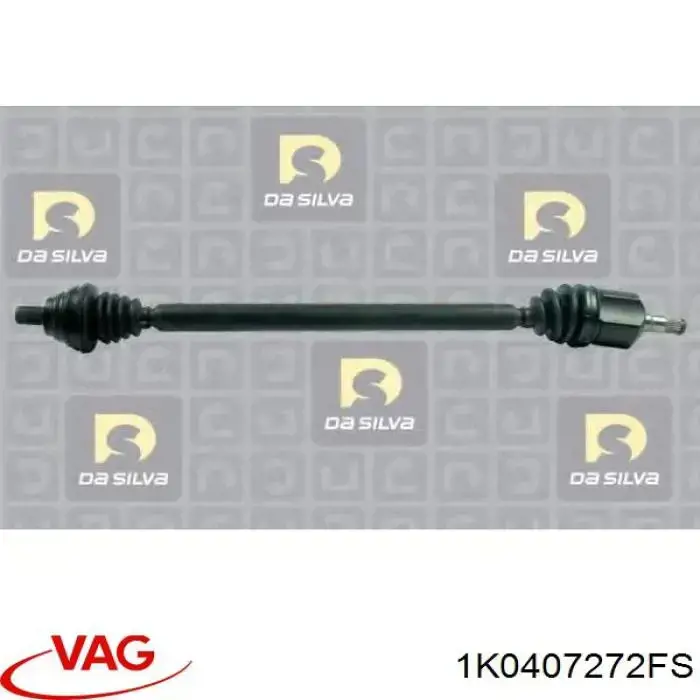 1K0407272FS VAG Привід передній правий