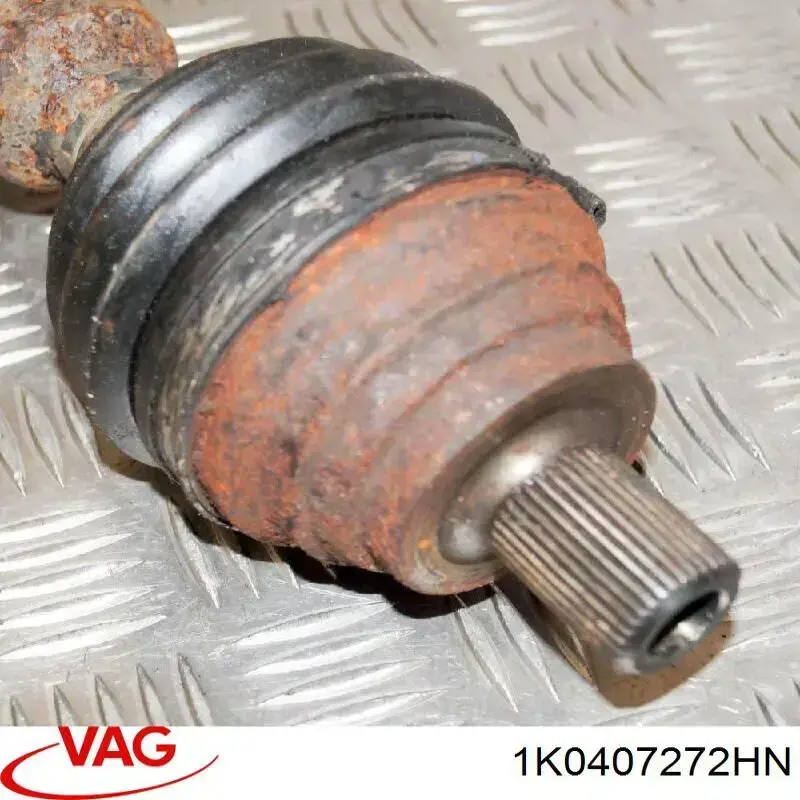 Піввісь передня, права VAG 1K0407272HN ціна, від 85.66 USD