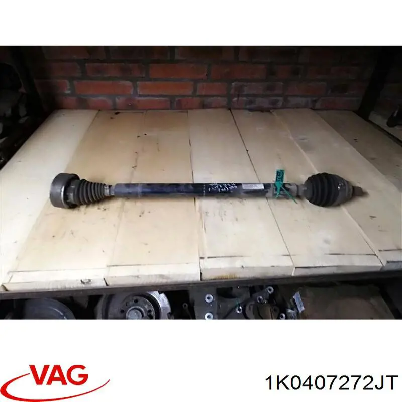 Піввісь передня, права VAG 1K0407272JT ціна, від 75.99 USD