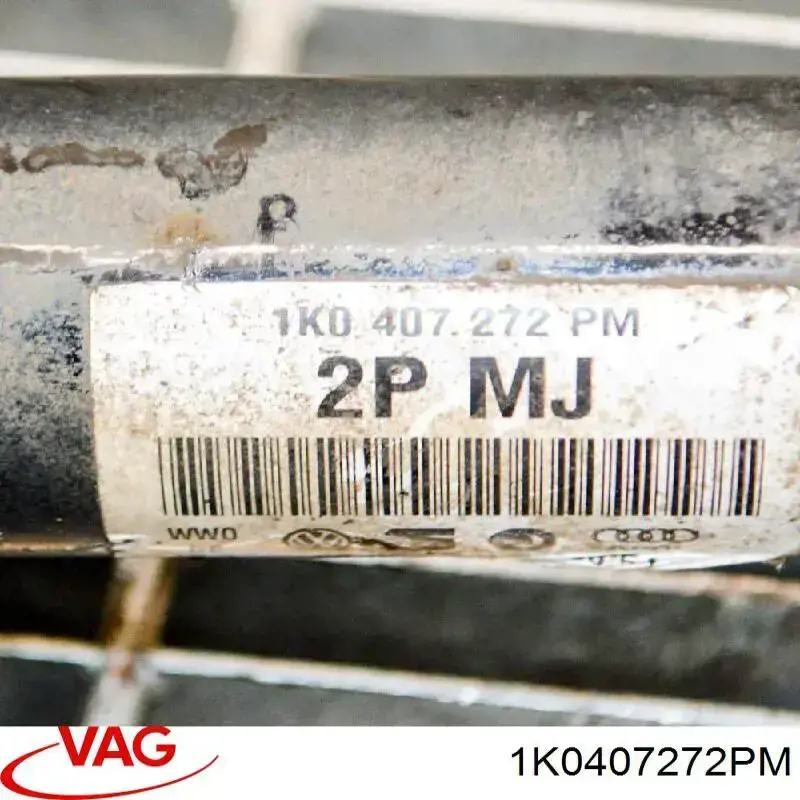 Піввісь права 1K0407272PM VAG
