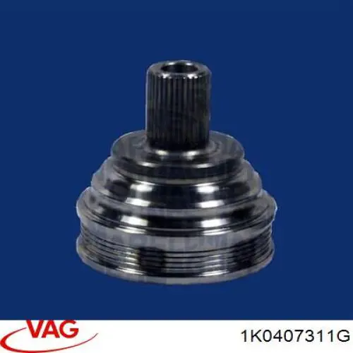 ШРУС зовнішній передній 1K0407311G VAG