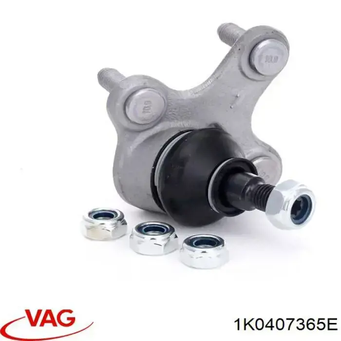 Купити 1K0407365E VAG Кульова опора, нижня, ліва