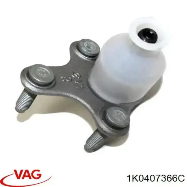 Кульова опора, нижня, права 1K0407366C VAG