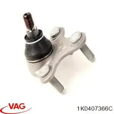 Кульова опора, нижня, права VAG 1K0407366C