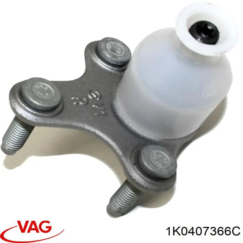 Кульова опора, нижня, права VAG 1K0407366C ціна, від 12.67 USD