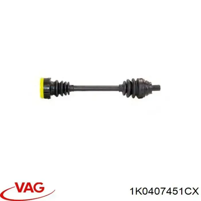 Привід передній лівий VAG 1K0407451CX ціна, від 31.94 USD